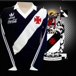 Camisa retro VASCO manga longa LOGO