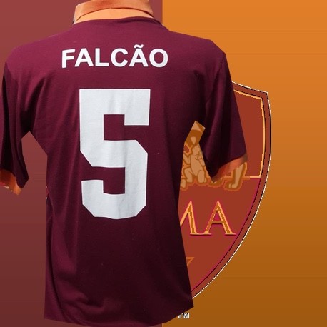 Camisa retrô AS Roma Falcão - ITA