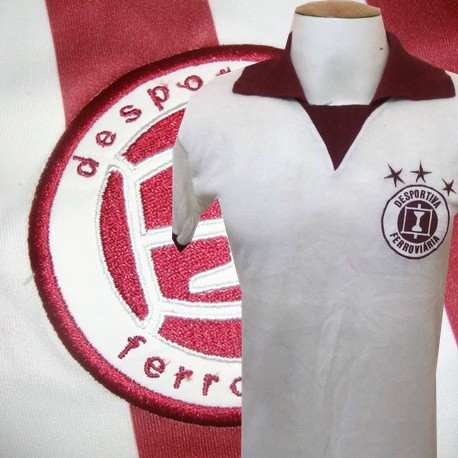 Camisa Retrô Feminina Desportiva Ferroviária 1965 - Camisas Retrô Mania