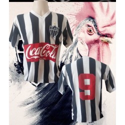 Camisa retrô Atlético Mineiro Coca Cola frente 1986