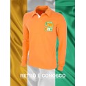Camisa retrô Costa do Marfim laranja ML