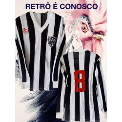 Camisa retrô Atletico mineiro manga longa 1975-80