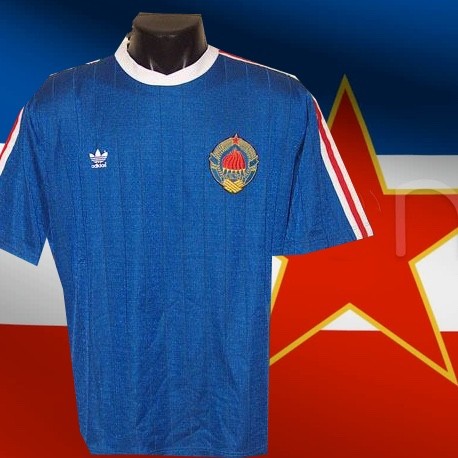 Camisa retrô Yugoslavia - 1982