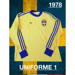 Camisa Retrô Seleção Brasileira 1978 - Amarelo Mangas Curtas - Mister  Barros Futebol Retrô
