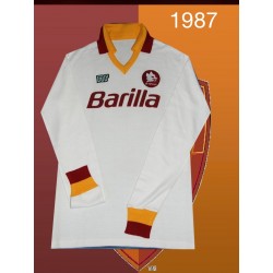 Camisa retrô AS Roma branca 1987 - ITA