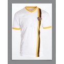 Camisa retrô Dynamo Dresden Branca 1970- ALE