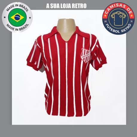 Camisa retrô Britânia Sport Club listras finas PR