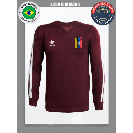 Camisa retrô da Venezuela Logo Tradicional ML