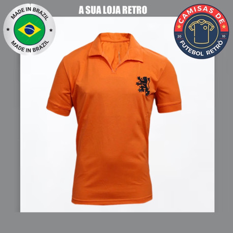 Camisa retrô Holanda - 1960