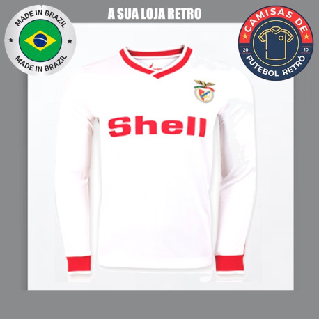 Camisa retrô Benfica Shell ML - POR