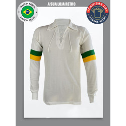 Camisa retrô Brasil - 1914