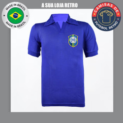 Camisa retrô Brasil + Pele 1958