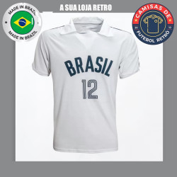 Camisa retrô Brasil de Volei - 1984