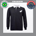 Camisa retrô de rugby All blacks ML