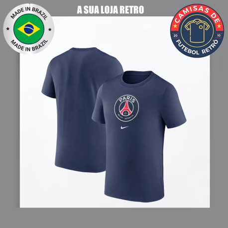 Tee shirt retrô azul Paris Saint Germain - FRA