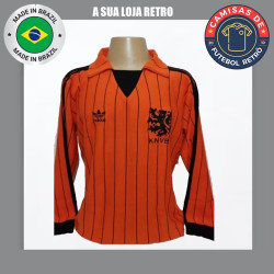 Camisa retrô Holanda ML - 1983