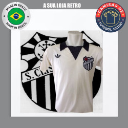 Camisa retrô São cristovão logo branca.