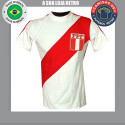 Camisa retrô Peru Branca1970