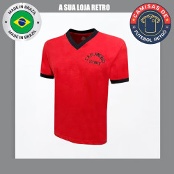 Camisa retrô Flamengo tecnico 1970