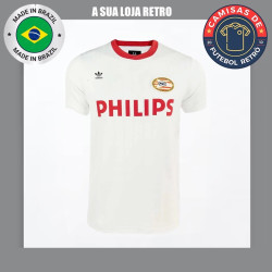 Camisa retrô PSV Branca Eindhoven 1987 - HOL