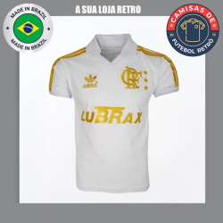 CAMISA RETRÔ FLAMENGO LUBRAX