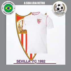 -Camisa Retrô FC Sevilla - ESP 1960