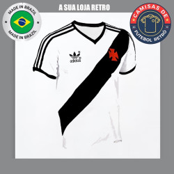 Camisa retrô Vasco da gama 1984