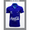 - Camisa retrô Cruzeiro Finta Azul 1990.