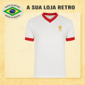 Camisa retrô Liverpool Branca 1978. ENG