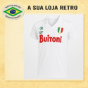 Camisa Retrô Napoli Branca Buitoni - ITA