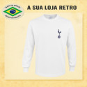 Camisa retrô Tottenham Hotspur Spurs branca ML- 1970