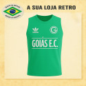 Regata retrô Goias Verde Gola Careca