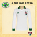 Camisa retrô Fluminense Branca ML -1986