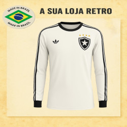 Camisa retrô Goleiro Botafogo Cinza