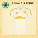 Camisa retrô Flamengo Branca Comemorativa