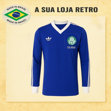 Camisa retrô Palmeiras Parmalat ML - 1992
