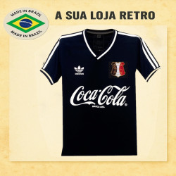 Camisa retro Santa Cruz Futebol Clube Preta 1989