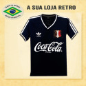Camisa retro Santa Cruz Futebol Clube Preta 1989