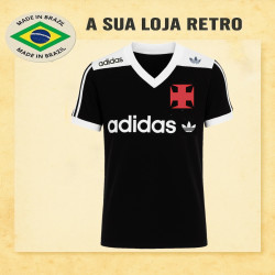 Camisa retrô Vasco da gama 1984