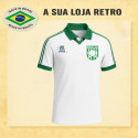 Camisa retro do Sociedade Esportiva do Gama Branca -BR