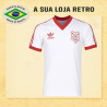 Camisa retrô clube sergipano logo - 1989 branca