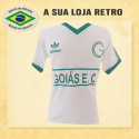 Camisa retrô Goiás Esporte Club Branca -1980
