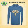 Camisa retrô Volei Brasil ML - 1984