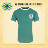 Camisa retrô Senegal logo verde 1980