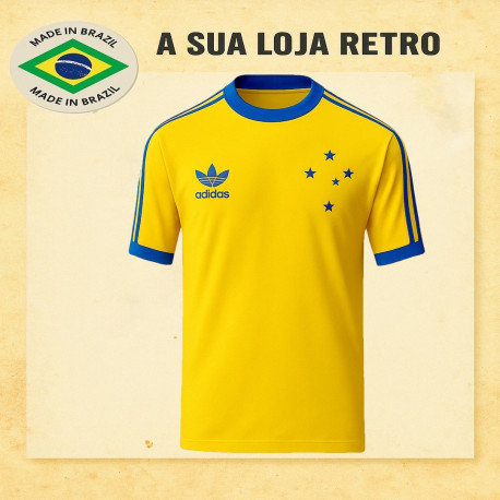 Camisa retrô Cruzeiro goleiro 1984