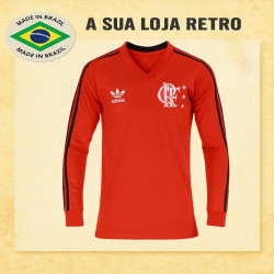 Camisa retrô Flamengo ML treino