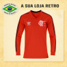 Camisa retrô Flamengo ML treino