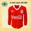 Camisa retrô Internacional Gola Polo ML - 1989