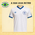 Camisa retrô Esporte Clube São Bento Branca