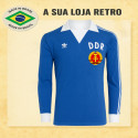 Camisa retrô Alemanha Oriental ML 1974 -
